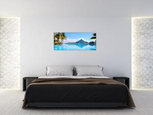 Slika - Bora-Bora, Francoska Polinezija (120x50 cm)