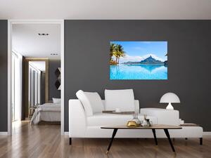 Slika - Bora-Bora, Francoska Polinezija (90x60 cm)