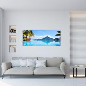 Slika - Bora-Bora, Francoska Polinezija (120x50 cm)