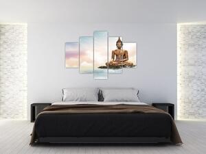 Slika - Buda, ki nadzoruje zemljo (150x105 cm)