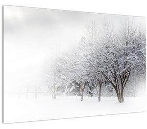Slika - Zimska ulica (90x60 cm)