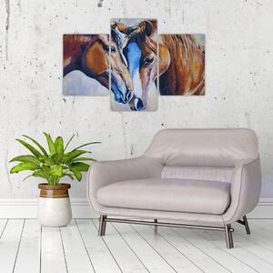 Slika - Zaljubljeni konji (90x60 cm)