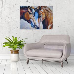 Slika - Zaljubljeni konji (70x50 cm)