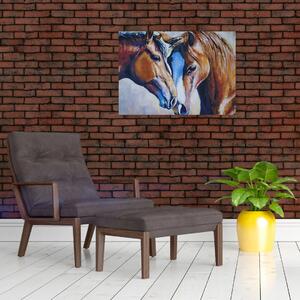 Slika - Zaljubljeni konji (70x50 cm)
