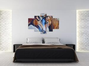 Slika - Zaljubljeni konji (150x105 cm)