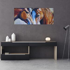 Slika - Zaljubljeni konji (120x50 cm)