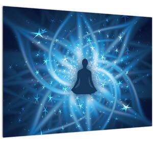 Staklena slika - Duhovna energija (70x50 cm)