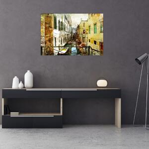Slika - Aleja v Benetkah (90x60 cm)