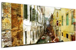 Slika - Aleja v Benetkah (120x50 cm)