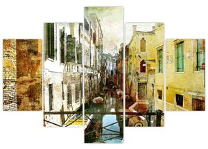 Slika - Aleja v Benetkah (150x105 cm)