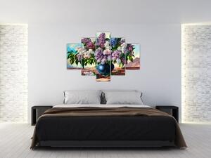 Slika - Šopek lila (150x105 cm)