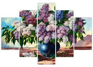 Slika - Šopek lila (150x105 cm)