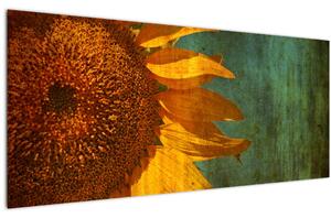 Slika - Sončnica (120x50 cm)