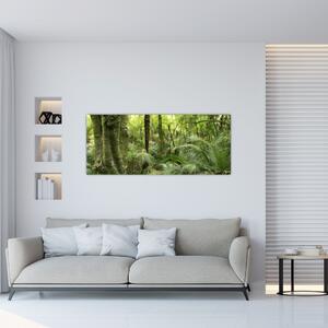 Slika tropskega deževnega gozda (120x50 cm)