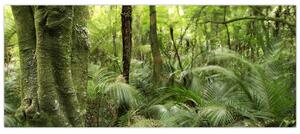 Slika tropskega deževnega gozda (120x50 cm)