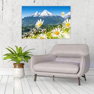 Slika - Pomlad v Alpah (90x60 cm)