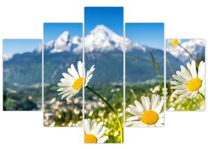 Slika - Pomlad v Alpah (150x105 cm)