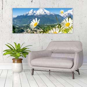 Slika - Pomlad v Alpah (120x50 cm)