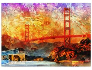 Slika - Golden Gate, San Francisco, Kalifornija (70x50 cm)