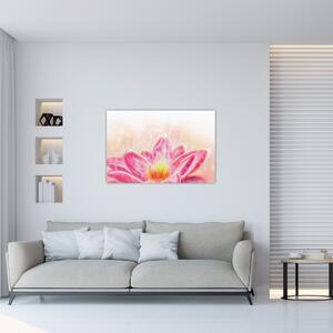 Slika lotosovega cveta (90x60 cm)