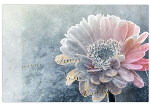 Slika - Zimska roža (90x60 cm)