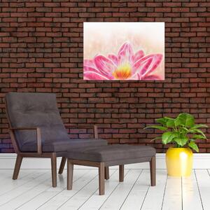 Slika lotosovega cveta (70x50 cm)