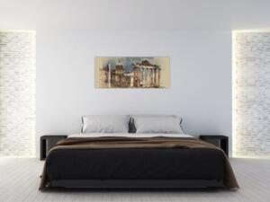 Slika - Rimski forum, Rim, Italija (120x50 cm)