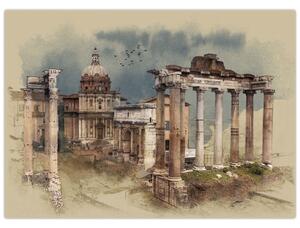 Slika - Rimski forum, Rim, Italija (70x50 cm)