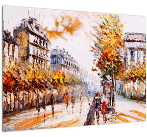 Slika - Ulica v Parizu (70x50 cm)