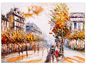 Slika - Ulica v Parizu (70x50 cm)