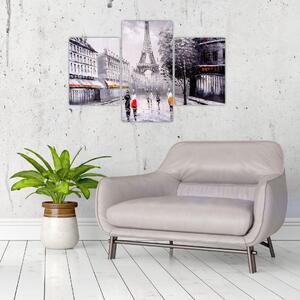 Slika - Oljna slika, Pariz (90x60 cm)