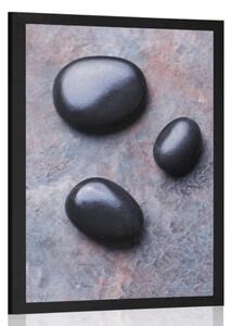 Plakat prekrasna mrtva priroda - Zen kamenje