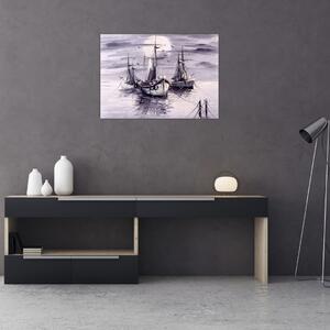 Slika - Port, oljna slika (70x50 cm)