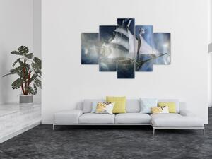 Slika - Ladja duhov (150x105 cm)