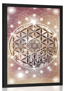 Plakat zadivljujuća Mandala