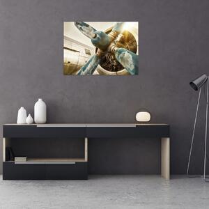 Slika - Propeler starega letala (70x50 cm)