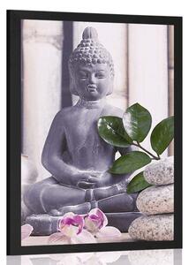 Plakat wellness Buddha