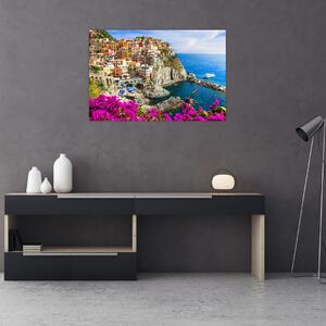 Slika - Italijanska vasica Manarola (90x60 cm)