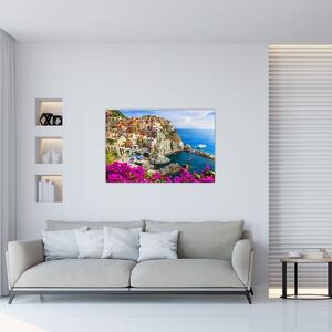 Slika - Italijanska vasica Manarola (90x60 cm)