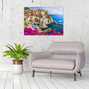 Slika - Italijanska vasica Manarola (70x50 cm)