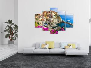 Slika - Italijanska vasica Manarola (150x105 cm)