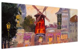 Slika - Moulin rouge, Pariz, Francija (120x50 cm)