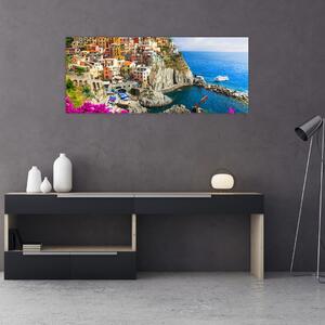 Slika - Italijanska vasica Manarola (120x50 cm)