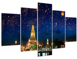 Slika - Luči za srečo, Bangkok (150x105 cm)