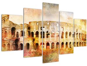 Slika - digitalno slikanje, Kolosej, Rim, Italija (150x105 cm)