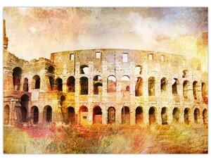 Slika - digitalno slikanje, Kolosej, Rim, Italija (70x50 cm)