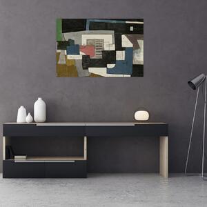 Slika - Abstrakcija, kubizem (90x60 cm)