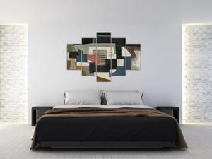 Slika - Abstrakcija, kubizem (150x105 cm)