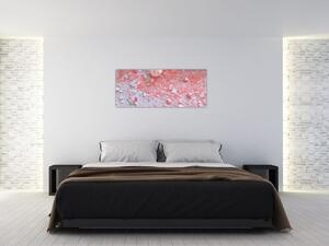 Slika - Obmorsko vzdušje v roza odtenkih (120x50 cm)