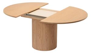 Okrugli proširiv blagovaonski stol u dekoru hrasta ø 115 cm Malaga – Bonami Selection